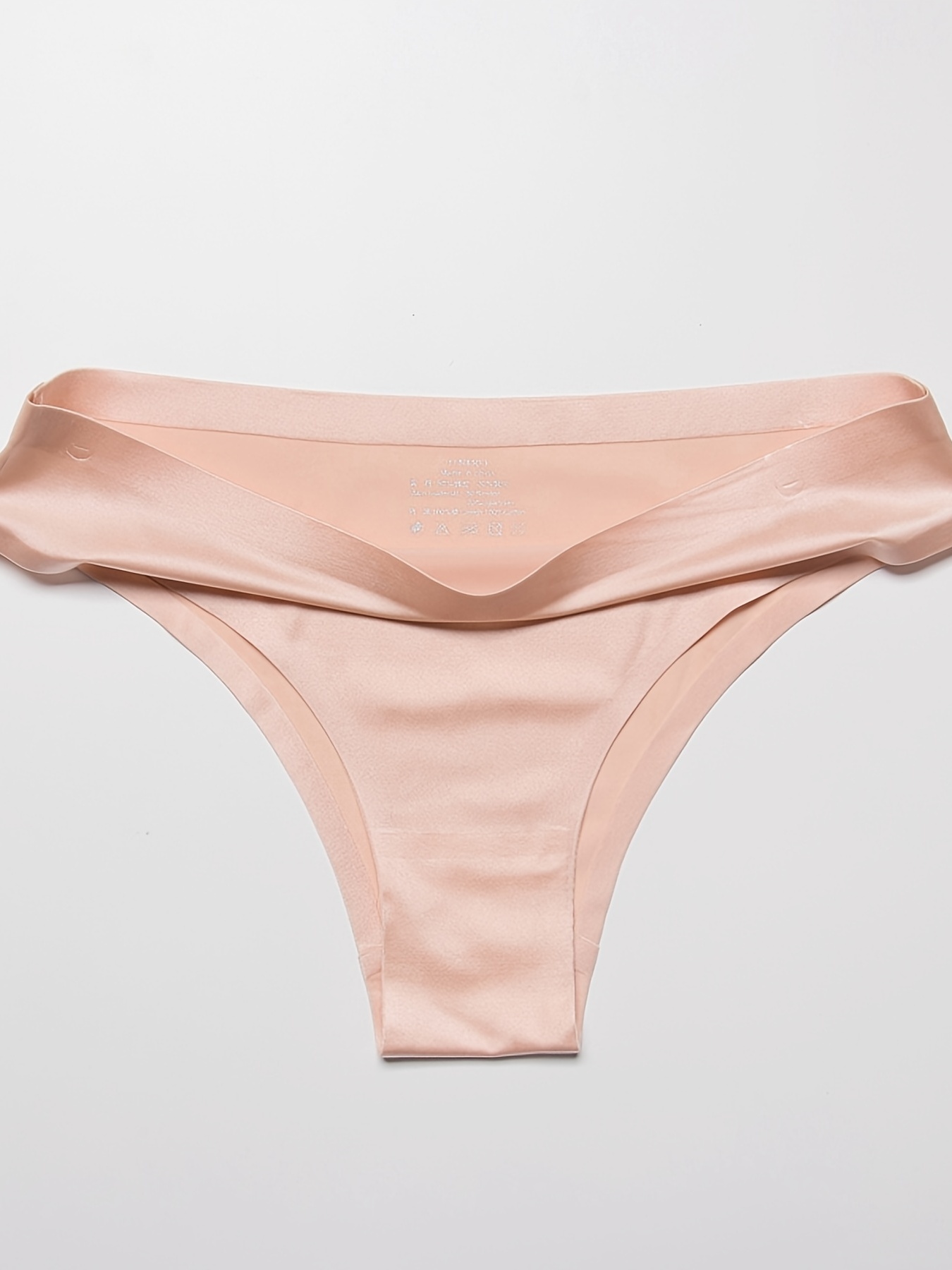 Seamless Thong Panty - Light pink