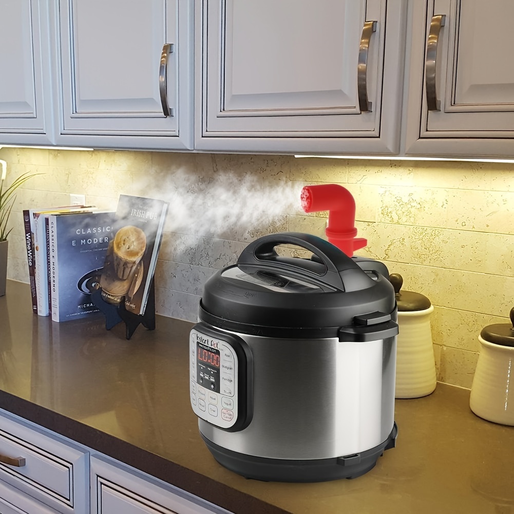 Silicone Steam Diverter Accessory For Pressure Cooker Steam, Release  Accessory, 360 Rotating Kitchen Instant Pot Silicone Release Pipe - Temu