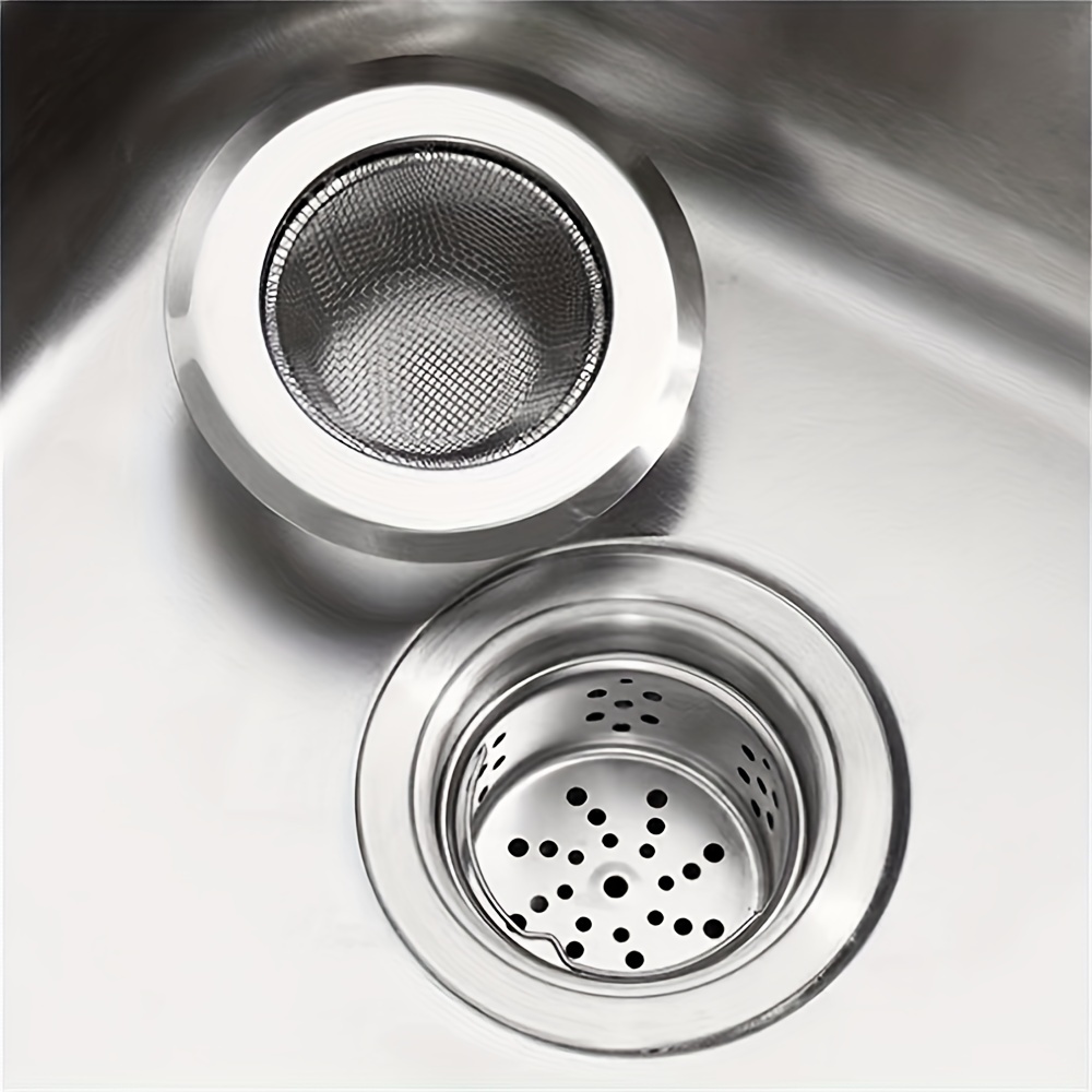 Stainless Steel Sink Drain Filter Sink Drain Strainer Shower - Temu