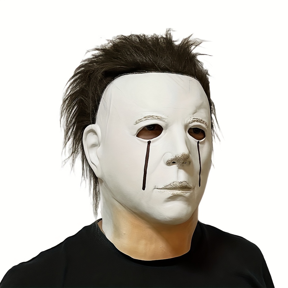 Nuova maschera maschile testa lattice celebrità maschera umana realistica maschera  uomo forte vecchio festa costume fantasia