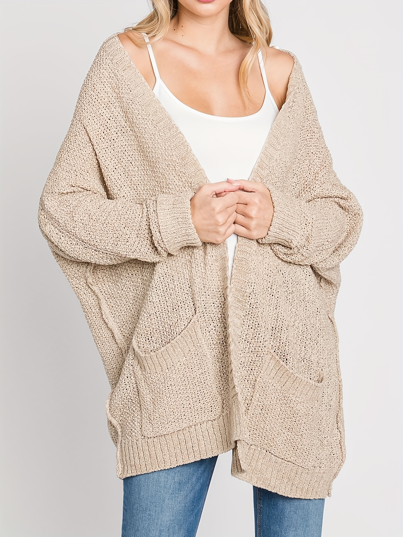 Beige clearance cardigan pregnant