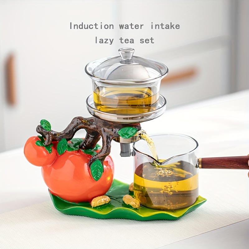 Induction Heat Resistant Glass Teapot Electromagnetic Kettle Tea set –  Kitchen Groups