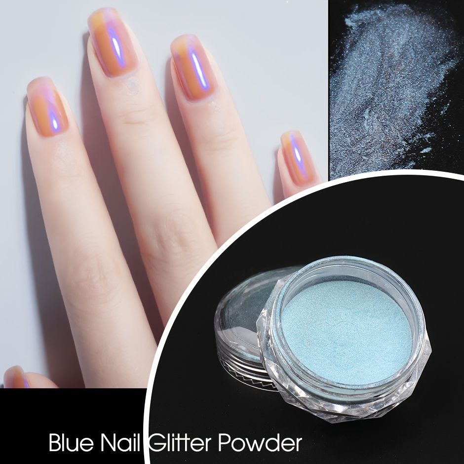 Aurora Mermaid Nail Powder Glitter Mirror Powder Rub On Nail Polish Pearl  Reflective Nail Powder Dust Paillette Sequin Manicure Decorations - Beauty  & Personal Care - Temu