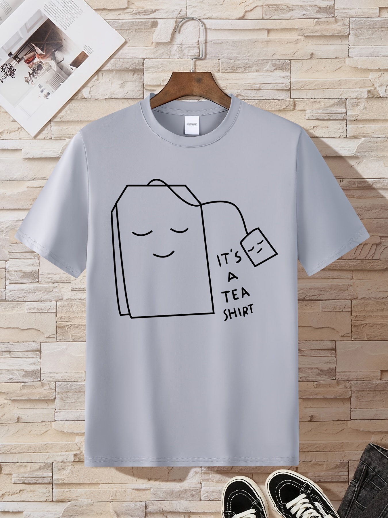 ADLV - Tea Bag Logo Short Sleeve T-Shirt – Harumio