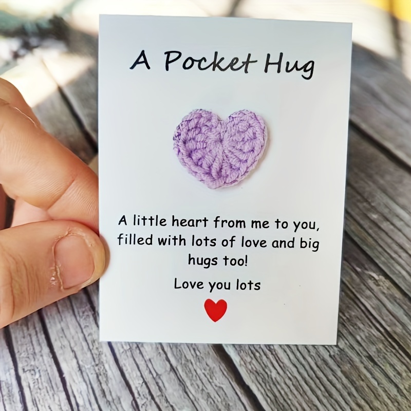 Heart Shaped Pocket Hug Thoughtful Gift Hug Gift For Special - Temu