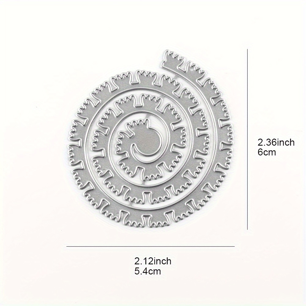 Set Fustelle Metalliche 3D Per Fiori - Sagome Per Scrapbooking, Biglietti E Goffratura (53 Pezzi) - 5