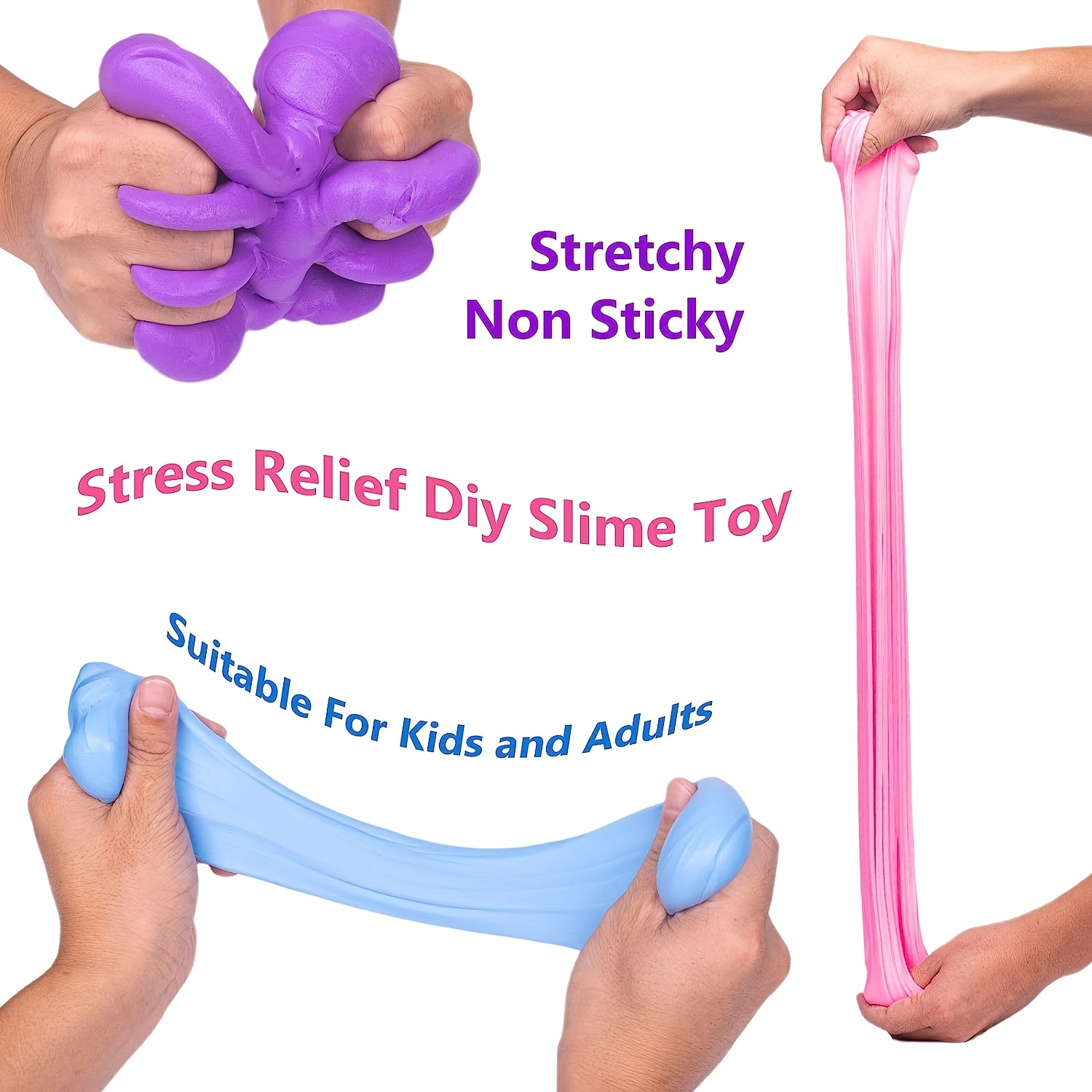 Slime Toys For Kids, Diy Butter Slime Kit, Scented Diy Butter Stretchy Slime  Supplies For Girls Boys, Stress Relief Toy - Temu United Arab Emirates