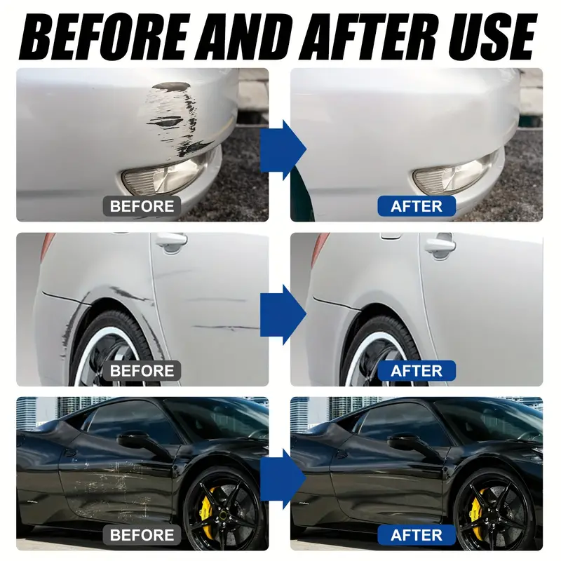 Scratch Repair Wax For Car, Professional Car Scratch Repair Agent, Auto  Paint Scratch Remover With Sponge, Car Paint Scratch Remover - Temu