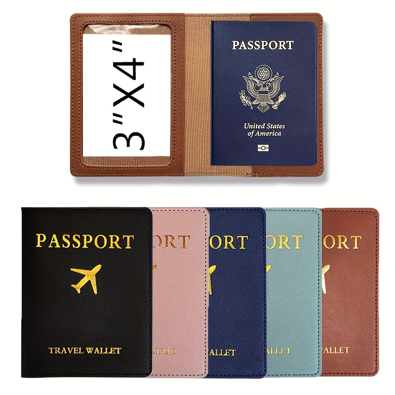 Portefeuille De Passeport Portefeuille De Voyage Porte-passeport