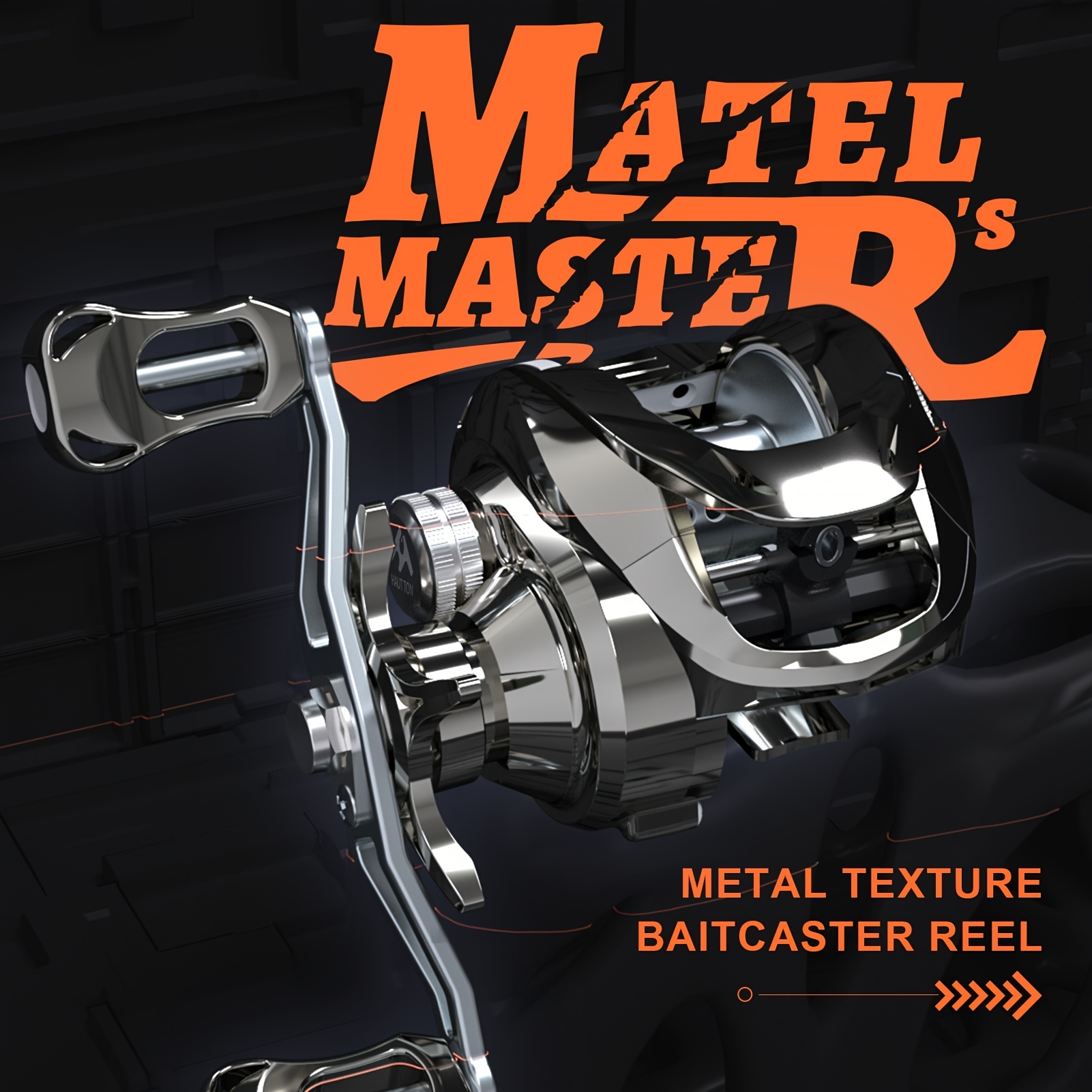 Matel Master Advanced Baitcaster Reels 6.2:1 Gear - Temu