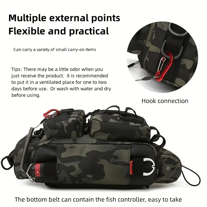 Lightweight Waterproof Fishing Backpack Rod Holder - Temu