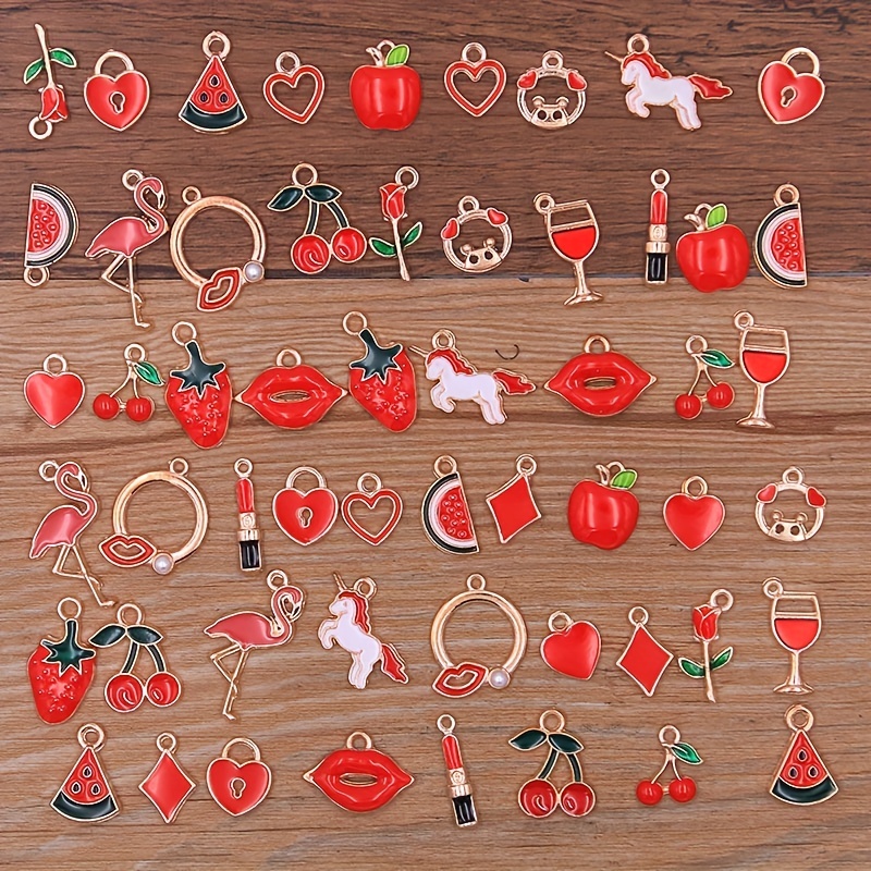 Mix Random Charms For Jewelry Making Tibetan Silver Metal Charms