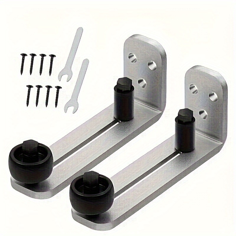 Floor Roller Guide for Bottom Guide U Channel - Best Use for 1 Sliding Door Up to 176lbs - SU1713