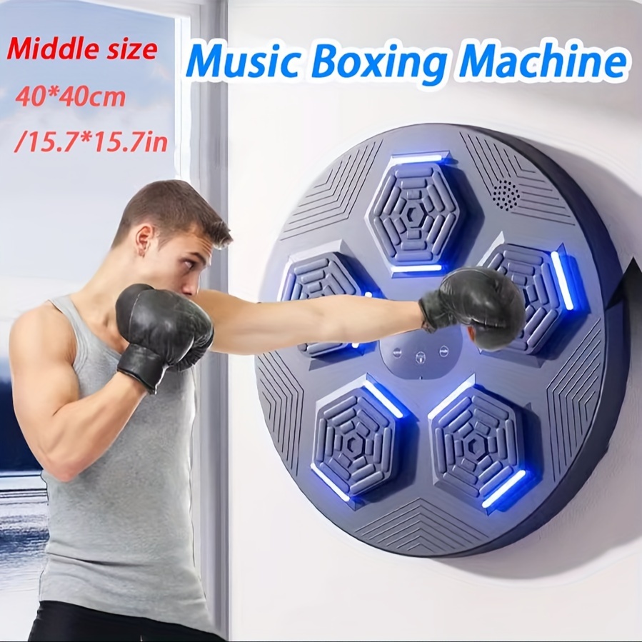 Máquina de boxeo Musical inteligente, saco de boxeo para ejercicio, montaje  en pared, objetivo Musical de ritmo para adultos y niños, mejora la  percepción - AliExpress