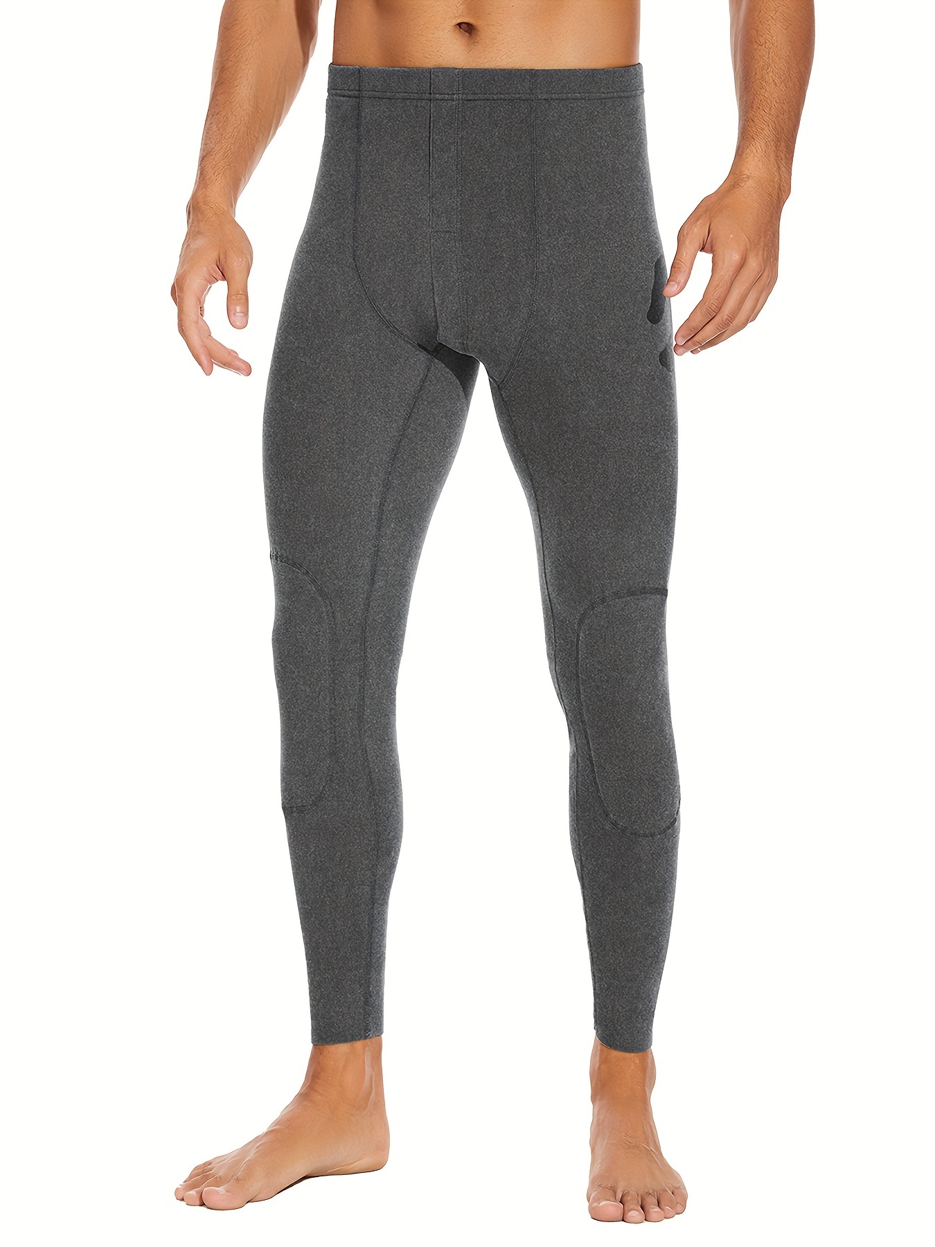 Mens Ultra Soft Thermal Underwear Leggings Bottoms - Compression