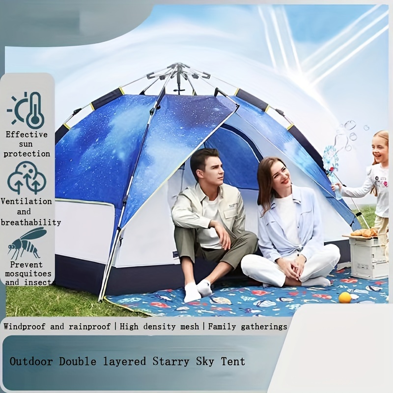 Four Corner Inner Tent Outdoor Camping Pyramid Tent Mosquito Net Travel  Outdoor, Today's Best Daily Deals