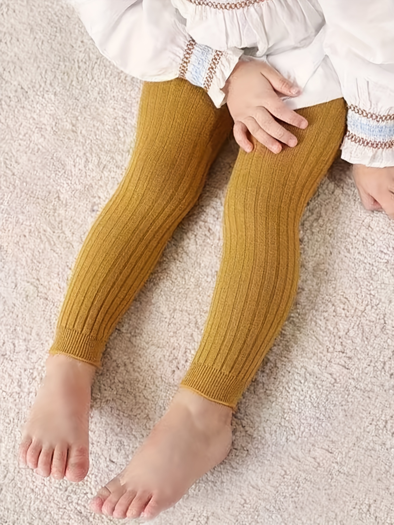 Baby girl yellow tights sale