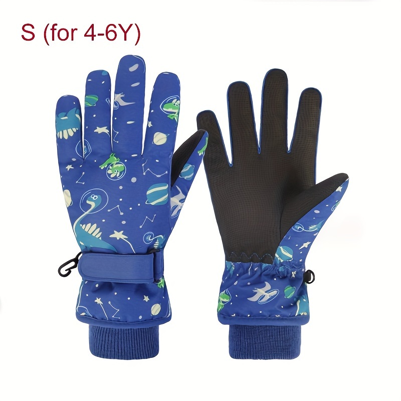 4 Pair online of Kids Waterproof Ski Gloves