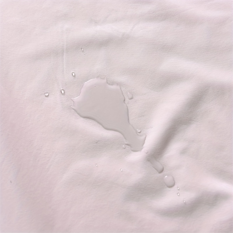 Waterproof Fitted Sheet Soft Comfortable Solid Bedding