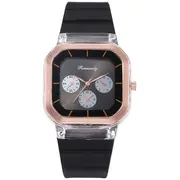 rubber strap silicone quartz womens sport watch fancy women watches jewelry sophisticated and stylish women watch details 7
