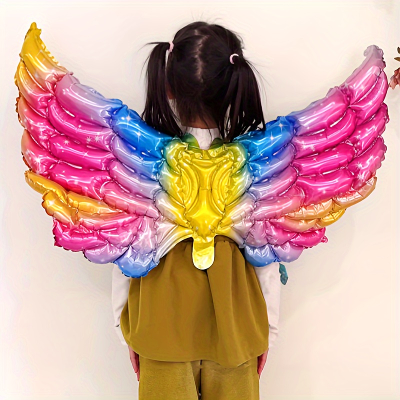1pc Large Angel Wings Balloon Mylar Balloons Butterfly Fairy Balloon