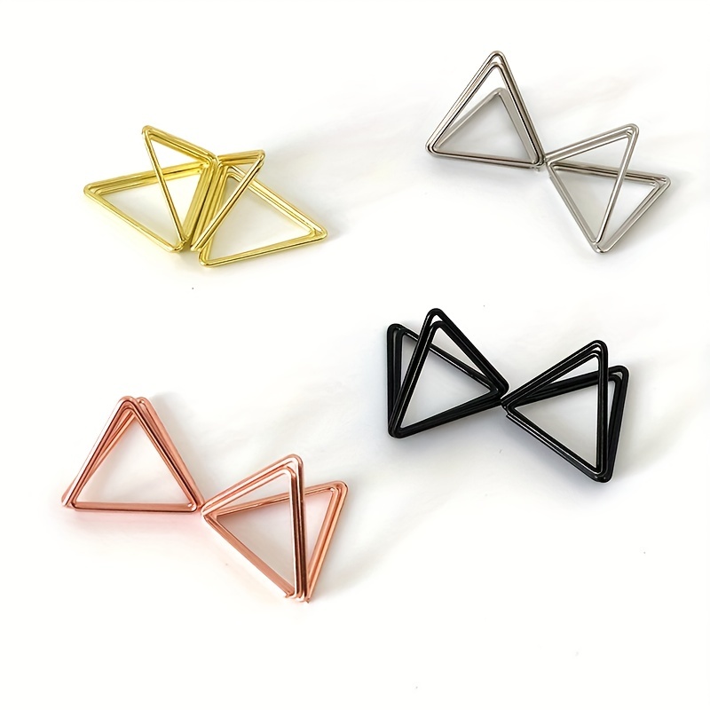 Triangular Card Holders Cute Table Number Holders - Temu