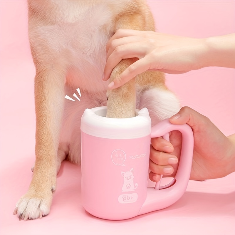 Detergente per zampe di cane elettrico ricaricabile USB detergente  automatico per zampe di piedi per animali domestici massaggio per cani e  gatti tazza per lavaggio dei piedi strumenti per la pulizia degli
