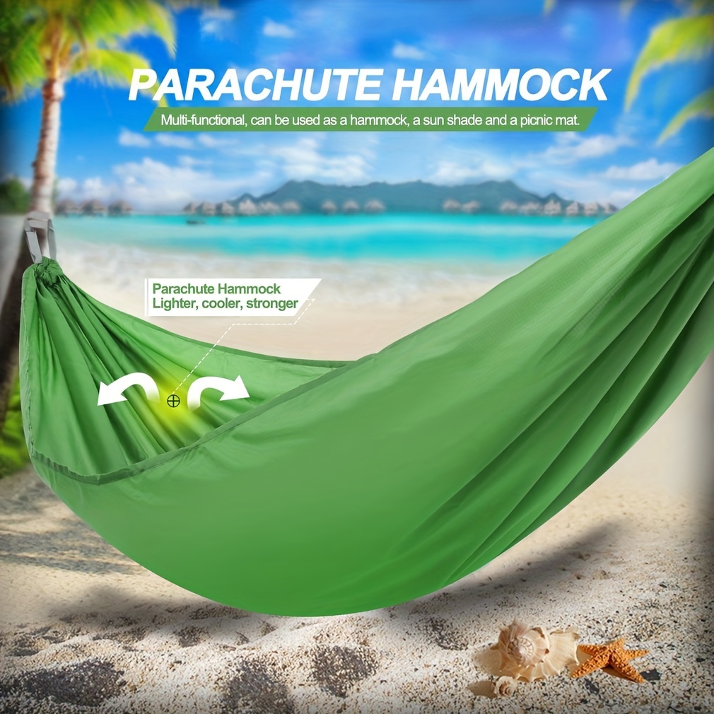 Ultralight Double Hammock for Backpacking Travel Hiking Beach