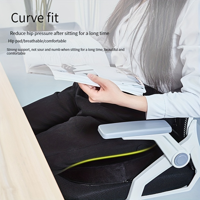 Slow Rebound Memory Sponge Cushion For Office Study Relief - Temu