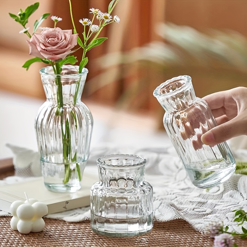 Vasi vetro economico per creazioni floreali e addobbi