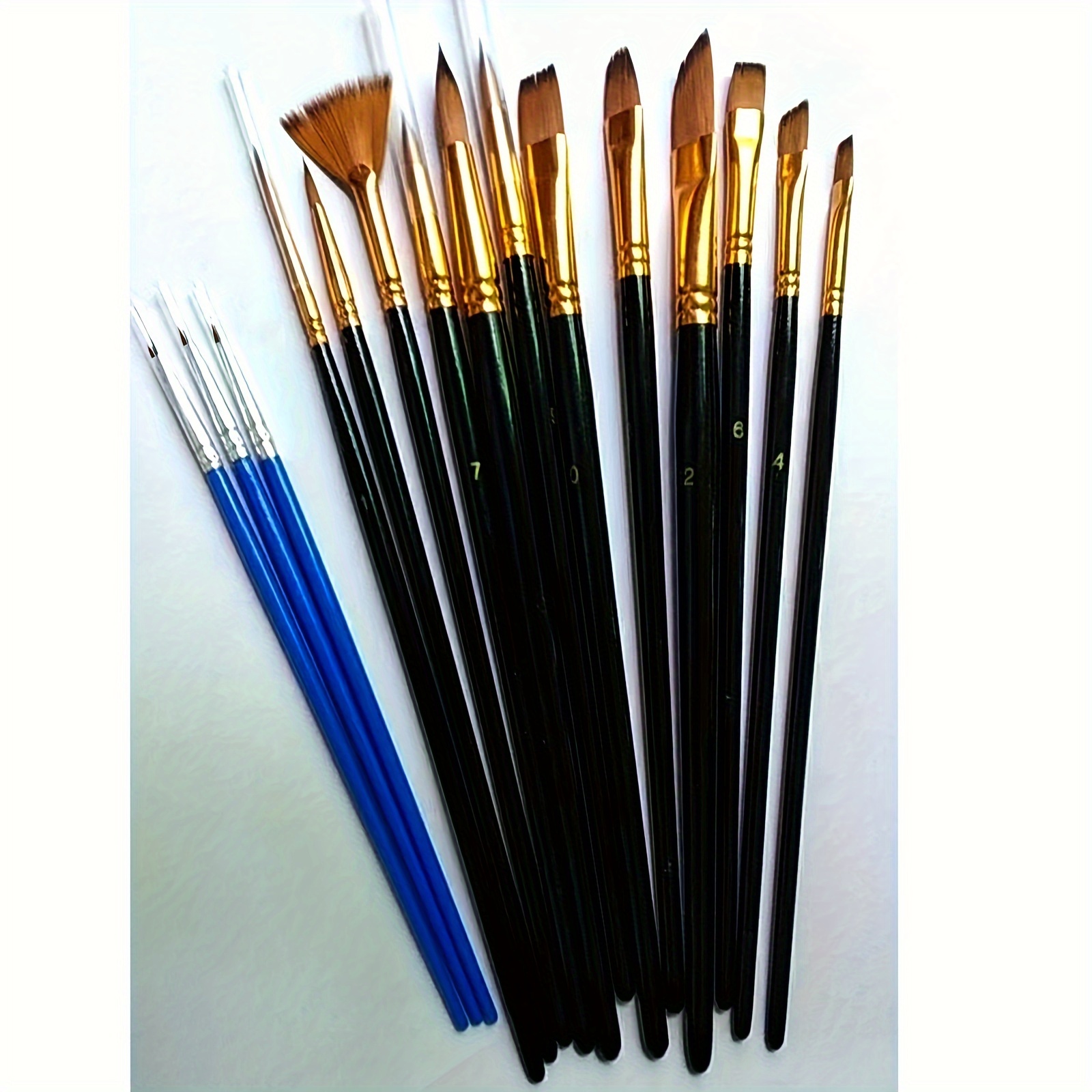 Paint Brushes For Oil Painting And Watercolor, Professional Artist Painting  Brush Set For Oil,acrylic,canvas, Gouache,includes Fine Detail Paint Brush  For Fine Detailing Painting - Temu Mexico