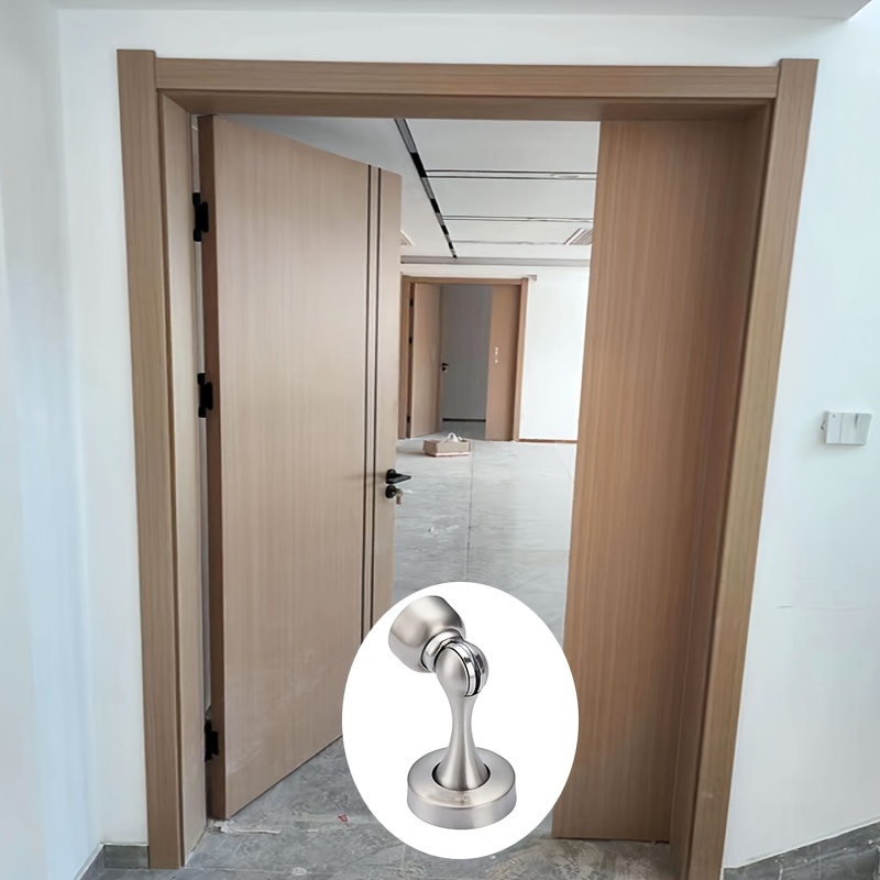 Rustproof Stainless Steel Door Stopper Perfect For Bedroom, Bathroom & Window