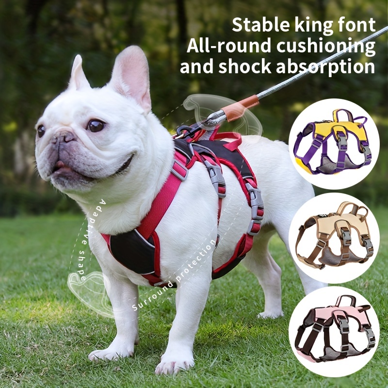 Dog Chest Strap Explosion proof Impact Pet Harness - Temu Canada