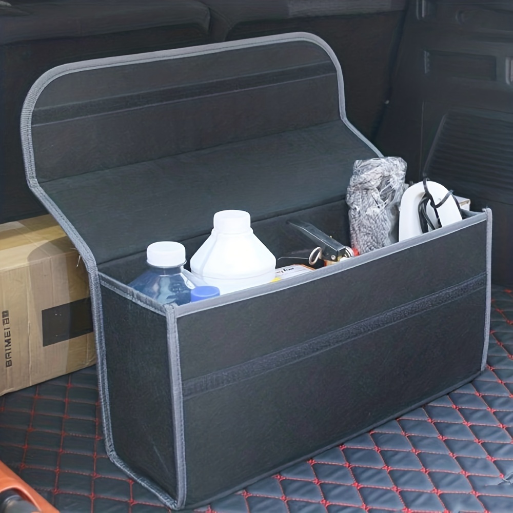 Car Felt Cloth Storage Bag Folding Organizer Box Trunk Tool Case