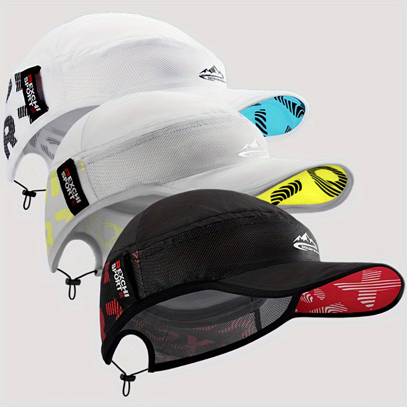 Thin Running Hat Lightweight Quick drying Sports Cap Sun Hat