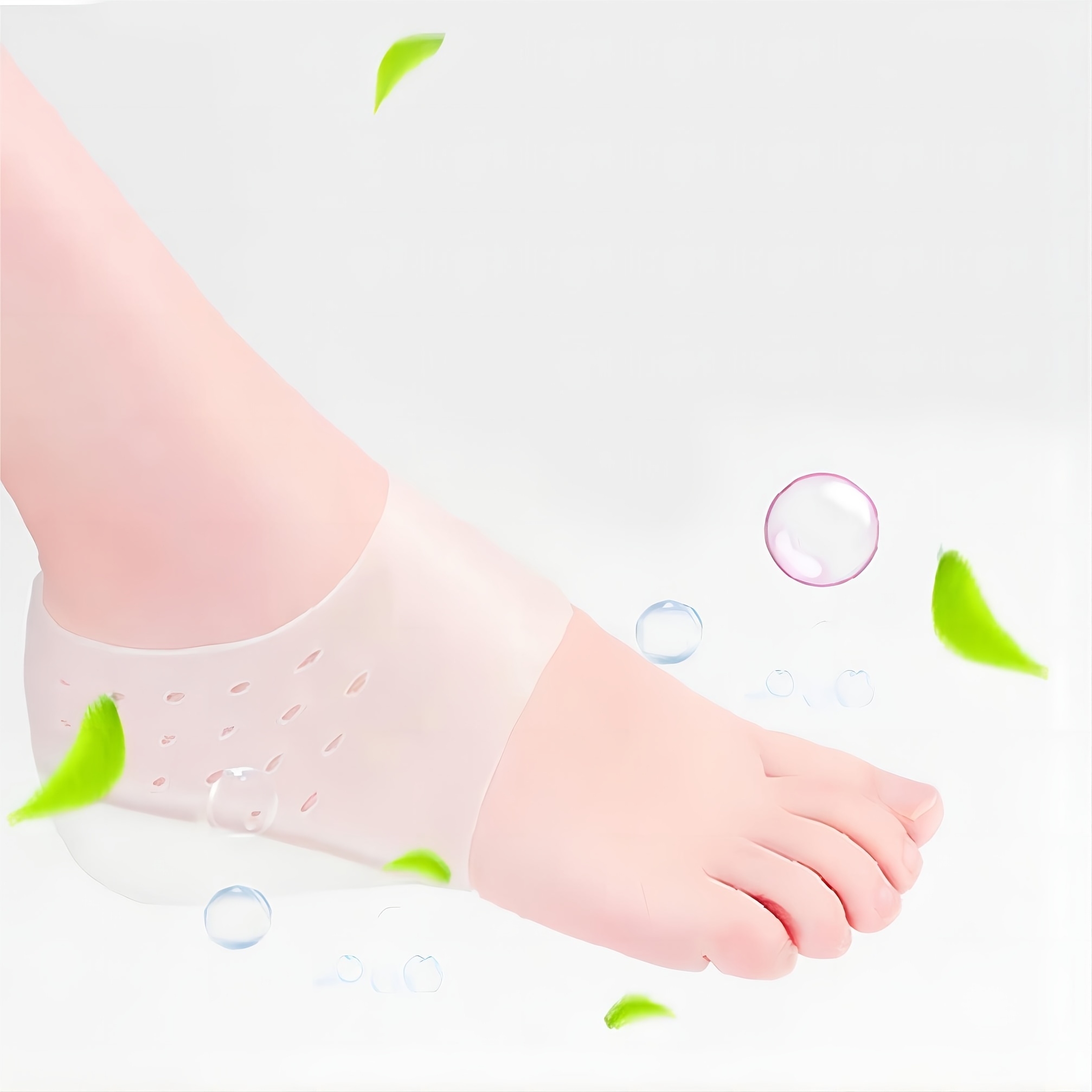 Unisex Heel Cup Insoles Invisible Silicone Shoe Lift Heel - Temu