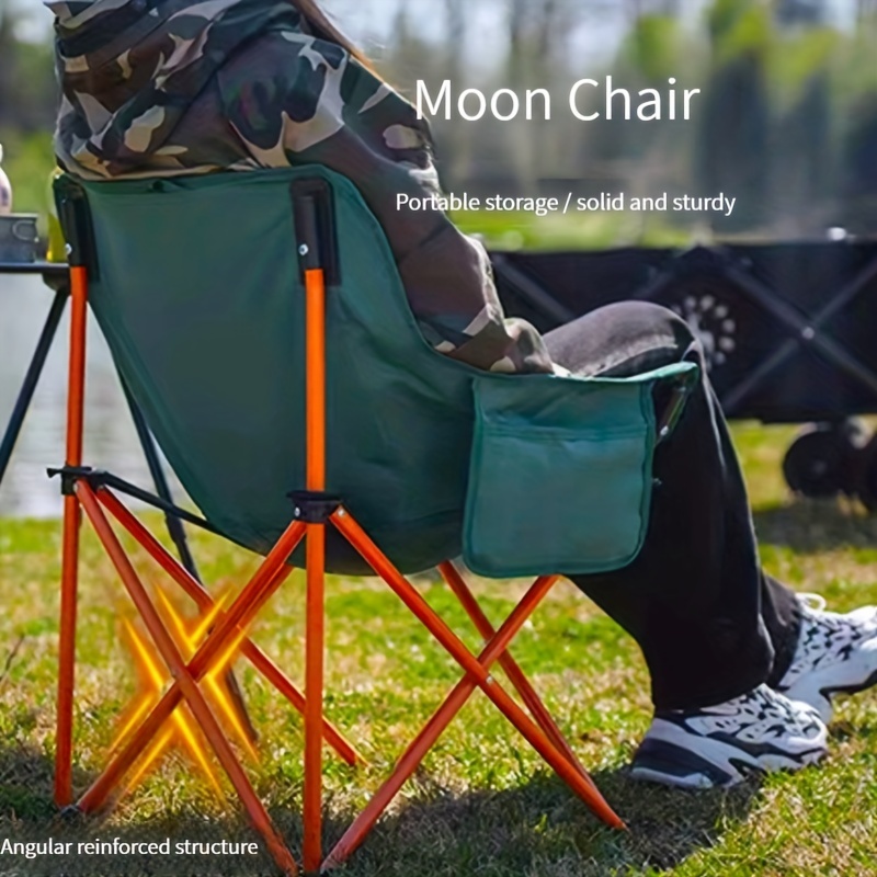 1pc Portable Folding Chair For Outdoor Activities Lightweight Compact And  Durable, Shop On Temu And start Saving