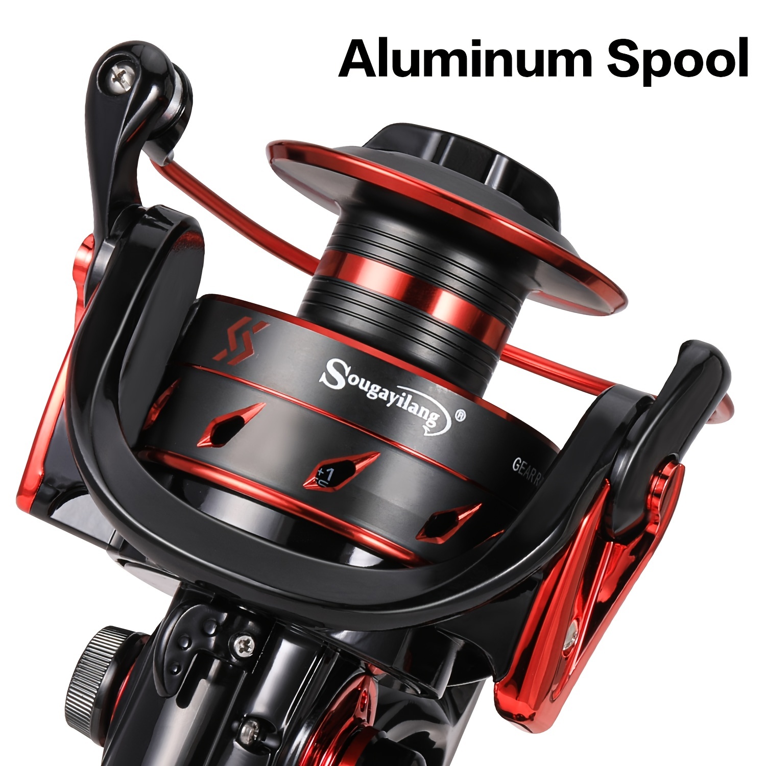Sougayilang Round Baitcasting Reel with Star Drag Reinforced