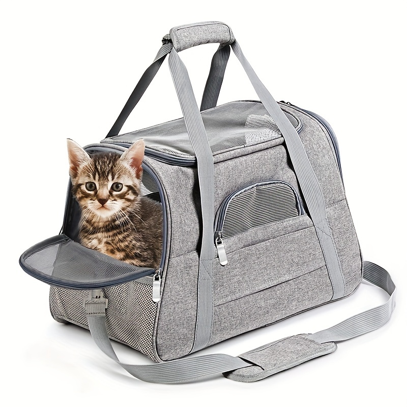 Pet Supplies Dog Cat Carrier Bag Travel Carrier Tote Luggage Bag