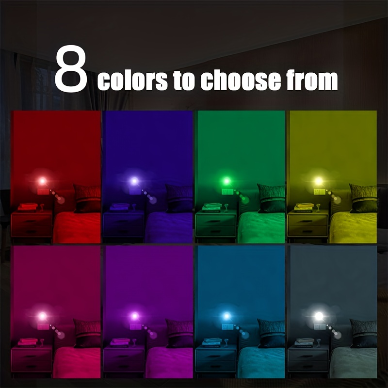 Lumières rechargeables RGB 4-en-1 LED Uplights alimentées par