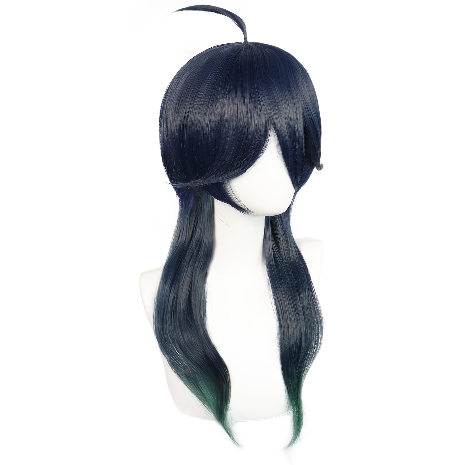 Blue anime 2024 wig male