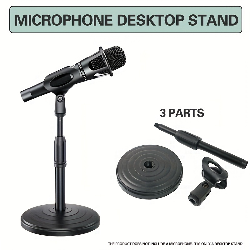 NB35 Kit De Support De Microphone, Support De Clip De Microphone De Bureau  Pliable Réglable Portable, Support De Bras De Levier De Microphone - Temu  Switzerland