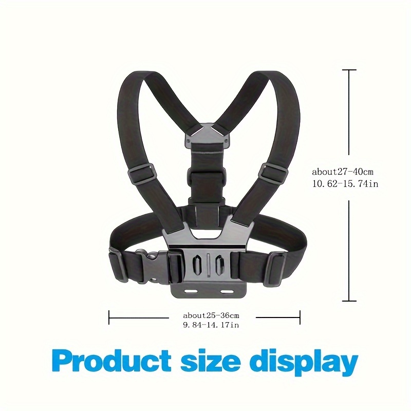 Accessories Kit for Gopro Action Camera,New Quick Release Chest Mount  Harness Chesty Head Mount Strap Kit, Compatible with GoPro Hero  9/8/7/6/5/4, DJI