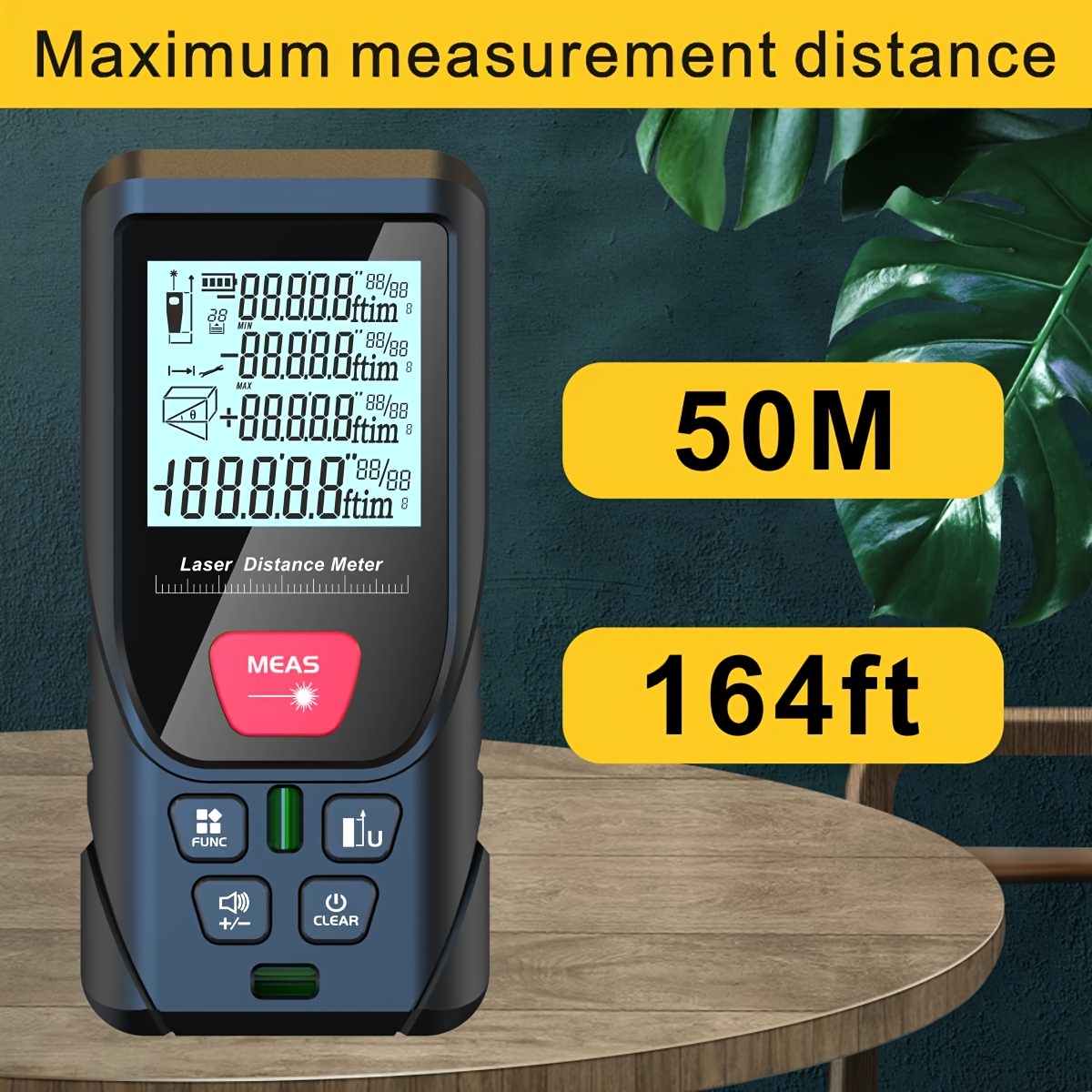 Distance laser measuring device