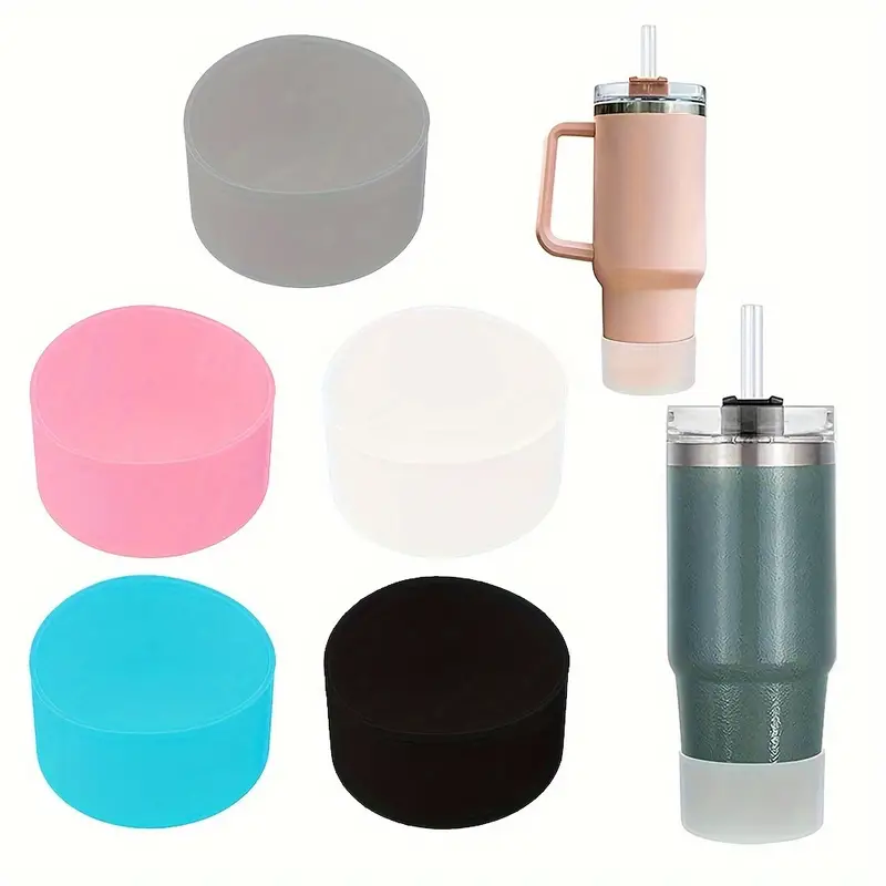 Mixed Color Protective Silicone Bottle Boot, Cup Bottom Protective