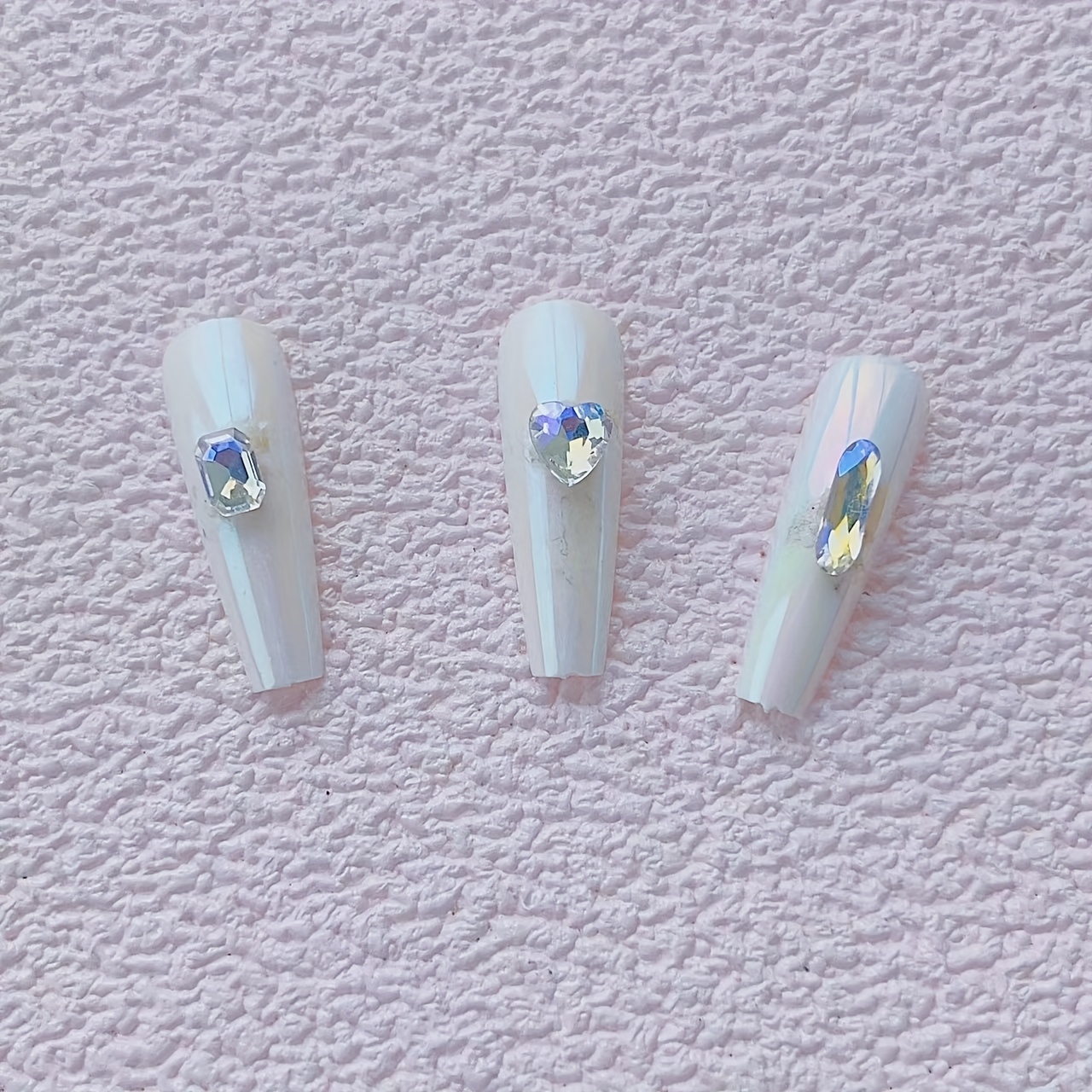 20pcs 3D Aurora Crystal Nail Art Charms for Nail Decoration