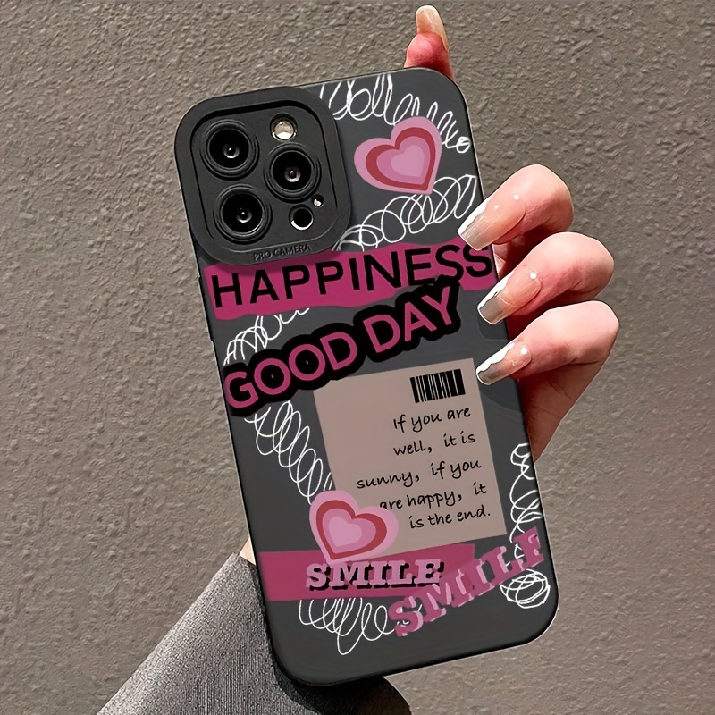 Good Day Happiness Print Design Mobile Phone Case For IPhone 14 13 12 11 XS XR X 7 Plus Pro Max Mini