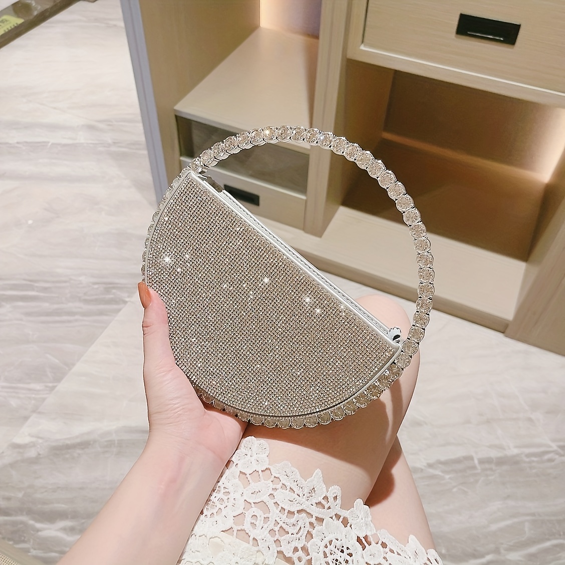 Golden Evening Clutch Bag Women Bags Wedding Shiny Handbags Bridal Metal  Bow Clutches Bag Chain Shoulder Bag purses lipstick bag - AliExpress