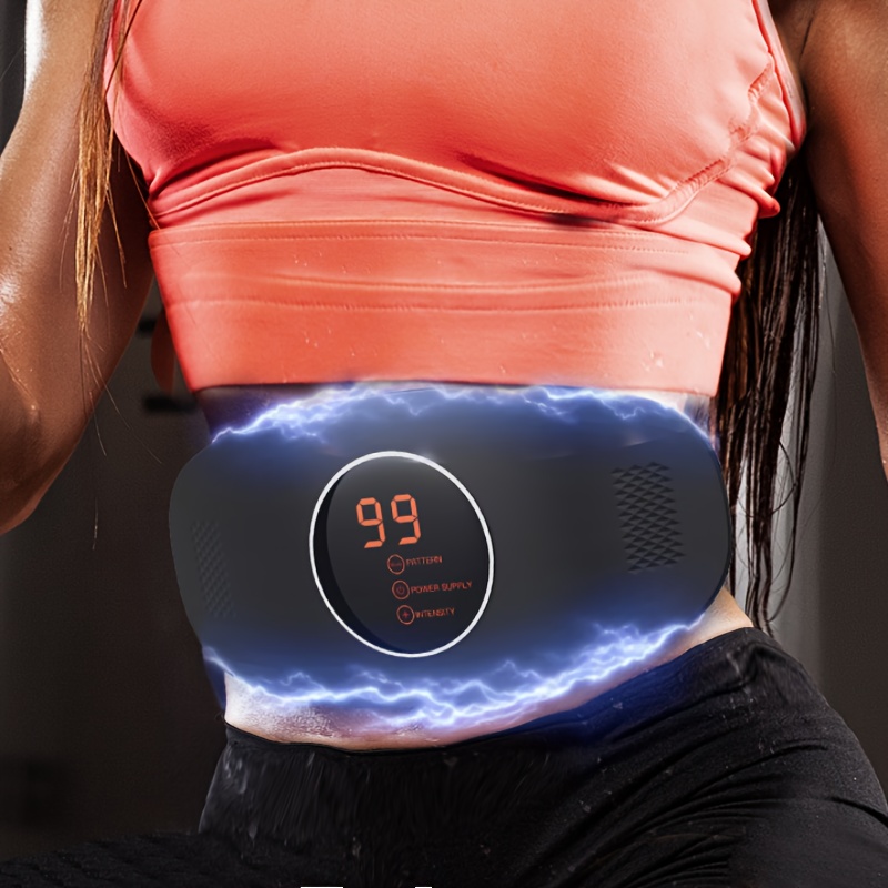 Electric Slimming Machine Weight Loss Lazy Artifact Big Belly Full Body  Thin Waist Belt Fat Burning Abdominal Massage Shaping