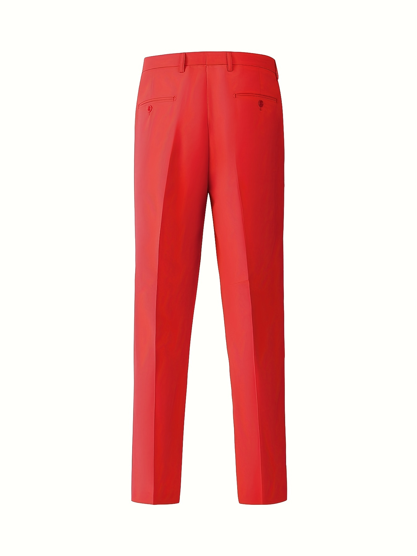 Red suit with golden buttons: Jacket, Vest and Pants - C3026